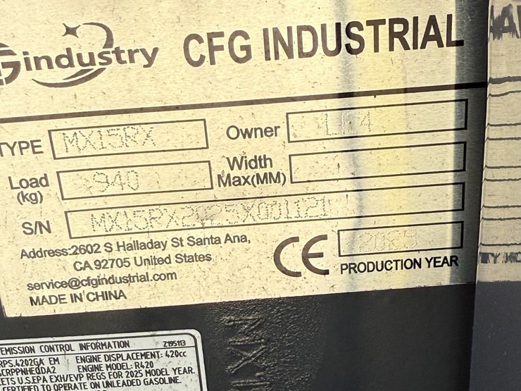 #603-•-2025-cfg-industrial-mx15r-hydraulic-track-type-mini-excavator-image-11
