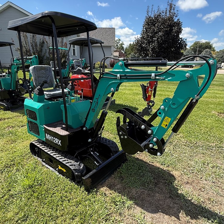 #610 • 2025 CFG Industrial MH12RX Hydraulic Track Type Mini Excavator