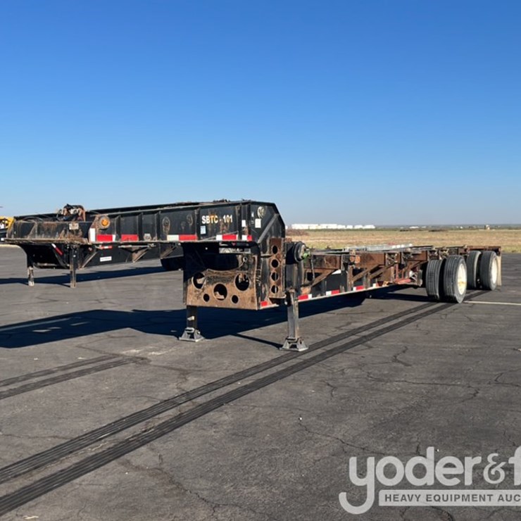 2018 King Kutter Spread Axle Chassis Trailer, 65,000lb GVWR
