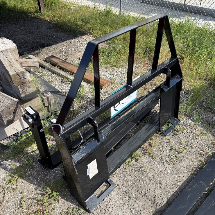 #617 • 2025 Mower King SA Skid Steer Forklift Attachment