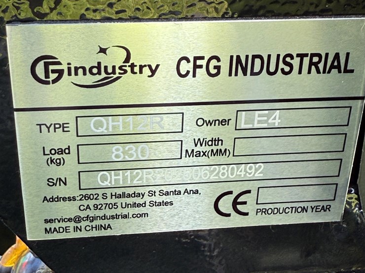 #612-•-2025-cfg-industrial-qh12r-hydraulic-track-type-mini-excavator-image-16