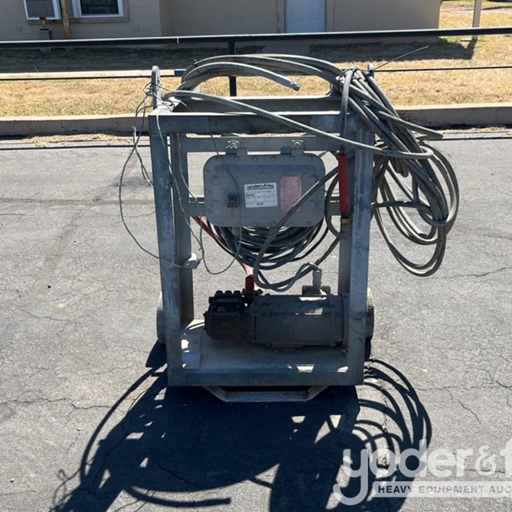 Electric Screen Washer, 480V, 2,000 PSI Explosion Proof