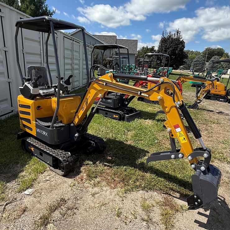 #601 • 2025 CFG Industrial MX12R Hydraulic Track Type Mini Excavator