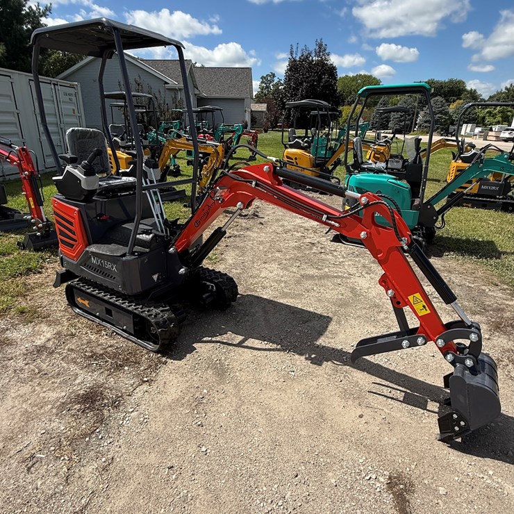 #603 • 2025 CFG Industrial MX15R Hydraulic Track Type Mini Excavator
