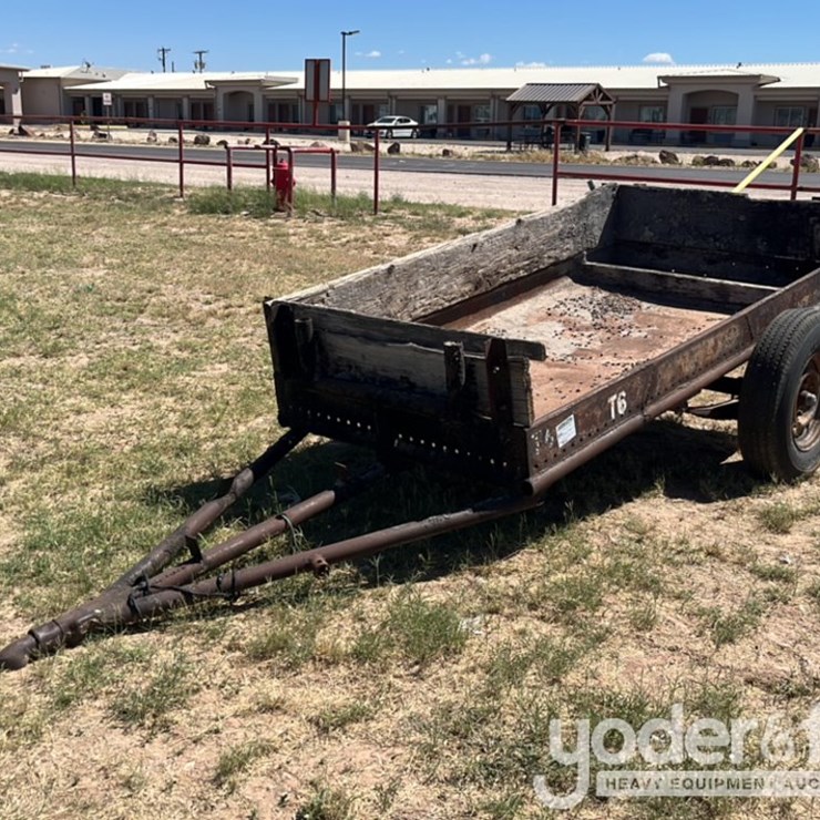 SHOP BUILT TRAILER