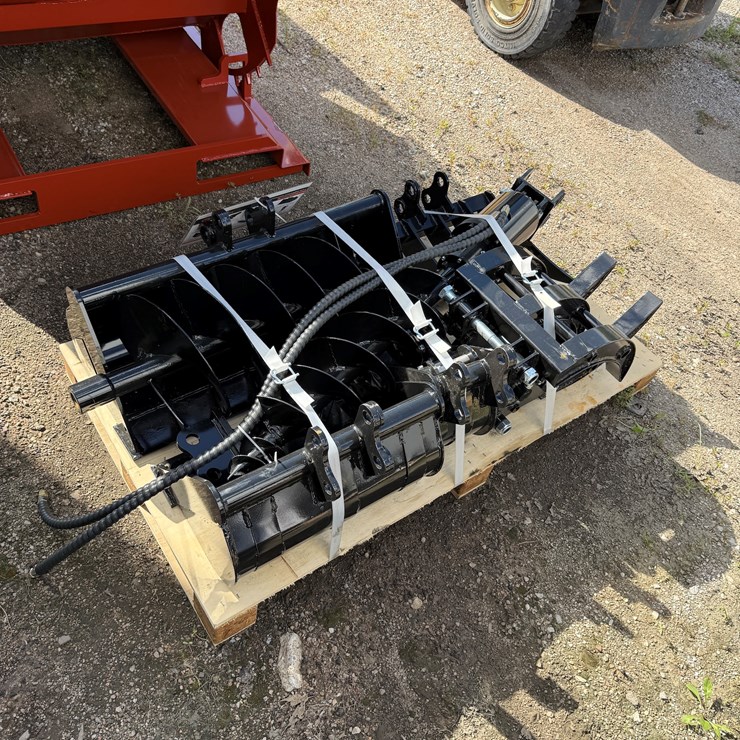 #620 • 2025 CFG Industrial Set of (9) Unused Mini Excavator Attachments