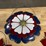 #3106-•-(4)-red-white-and-blue-hanging-metal-flowers-(t14)-image-2