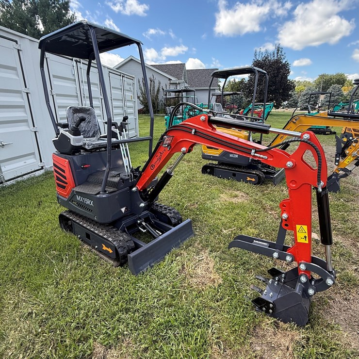 #602 • 2025 CFG Industrial MX15R Hydraulic Track Type Mini Excavator