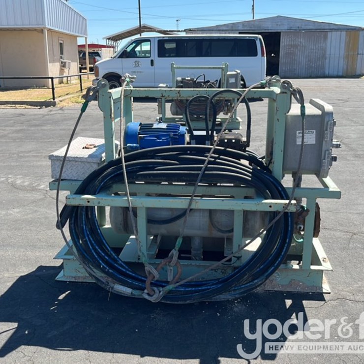 Pump & Control PWHE104040 Electric Pressure Washer, 480v, 4,000 PSI, Explosion Proof