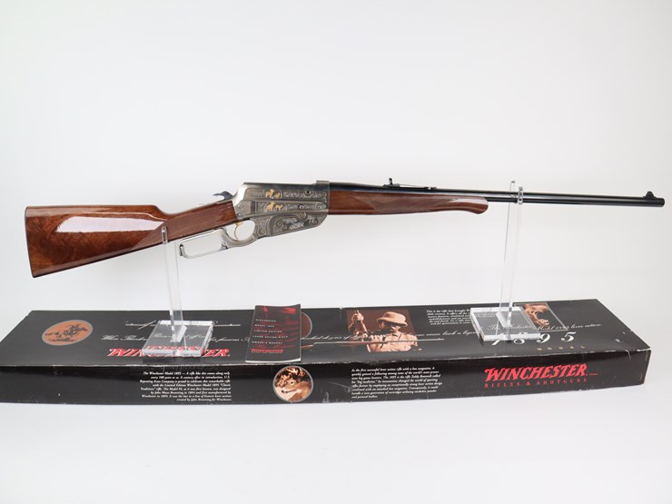 #62-•-#1258-•-winchester-model-1895-limited-edition-high-grade-lever-action-rifle-30-06,-image-1
