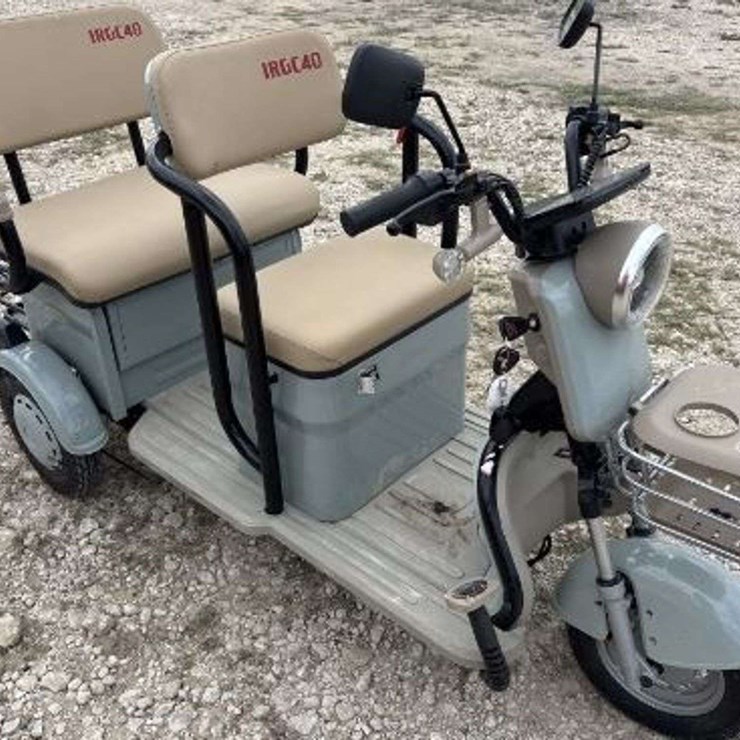(1) SD Launch IRGC40 Mini Golf Cart - Gray - Un-Assembled Unit