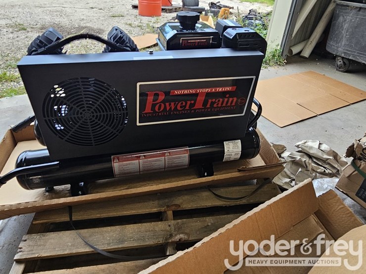 powertrain-10gal-wheelbarrow/-contractor-air-compressor,-c/w-v-twin-cast-iron-pump,-135-psi,-11.2cfm,-212-cc-powertrain-engine-(1yr-factory-warranty)-image-3