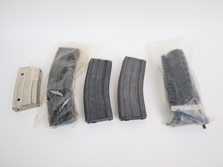 #40-•-#4039-•-(5)-ar15-steel-20rd-30rd-40rd-magazines-and-tnw-firearms-gas-block-assembly-replacement-image-1