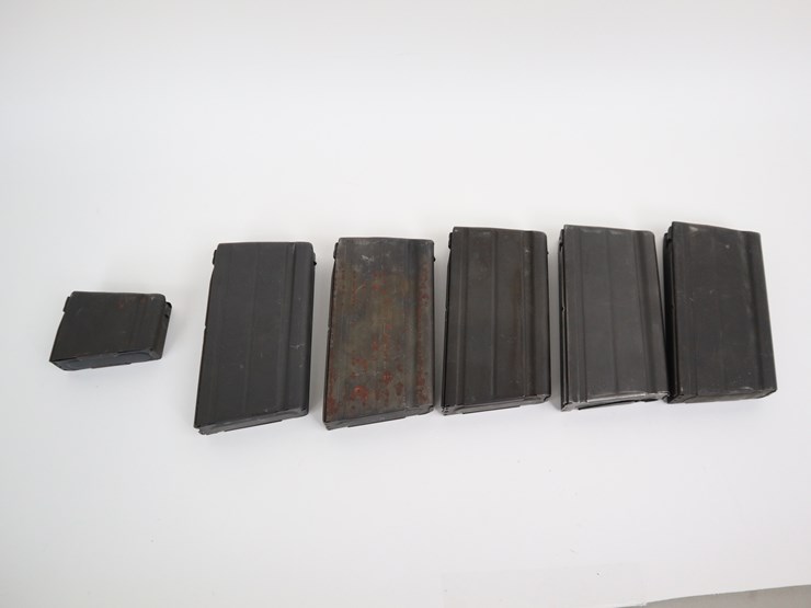 #41-•-#4040-•-(6)-fn-fal-steel-5rd-and-20rd-magazines.-1-5rd-and-5-20rd.-image-1