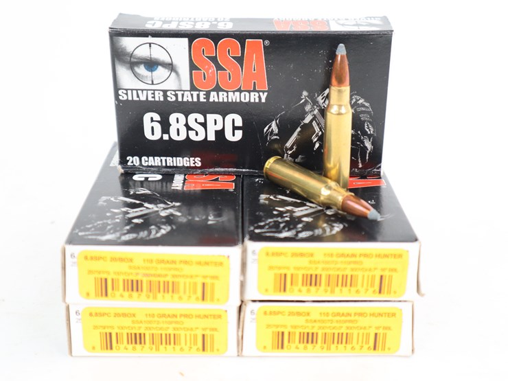 #68-•-#4140-•-(100rds)-silver-state-armory-6.8-spc-soft-point-ammunition-image-1