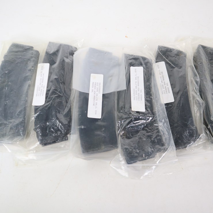 #37 • #4019 • (6) Orlite 223/5.56 Galil Polymer 35rd Magazines