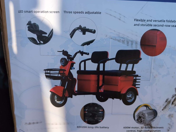 (1)-sd-launch-irgc40-mini-golf-cart---red---un-assembled-unit-image-7