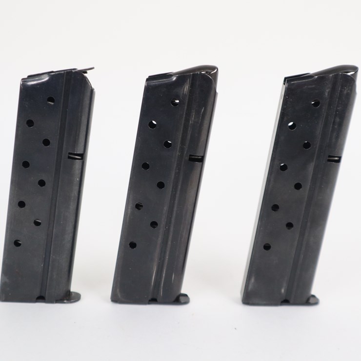 #56 • #4052 • (3) Colt 10mm Government / Commander Steel 8rd Magazines