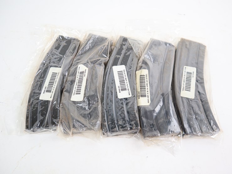 #31-•-#4003-•-(5)-ar15-223/5.56-40rd-steel-magazines-image-1