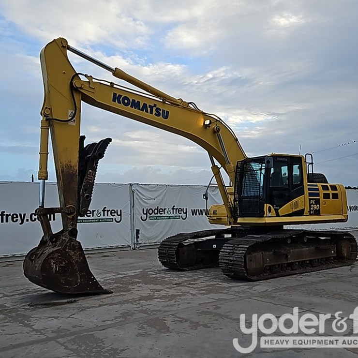 KOMATSU PC290 LC