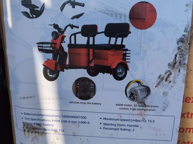 (1)-sd-launch-irgc40-mini-golf-cart---red---un-assembled-unit-image-6