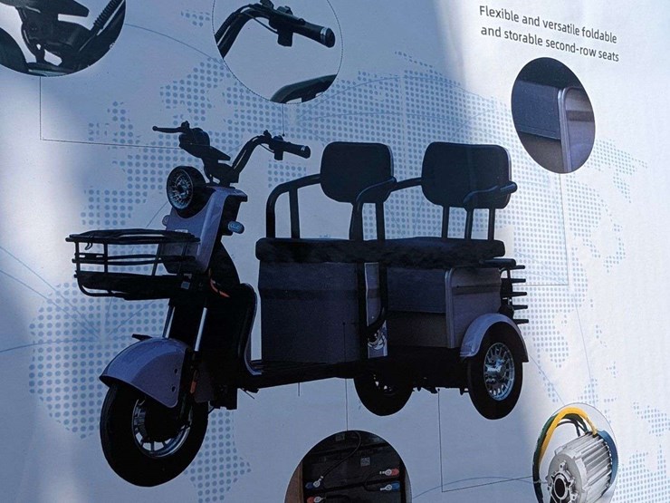 (1)-sd-launch-irgc40-mini-golf-cart---blue---un-assembled-unit-image-5