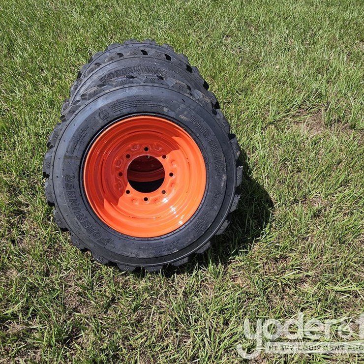 Unused 10-16.5 Tires w/ Rims to suit Bobcat Skidsteer
