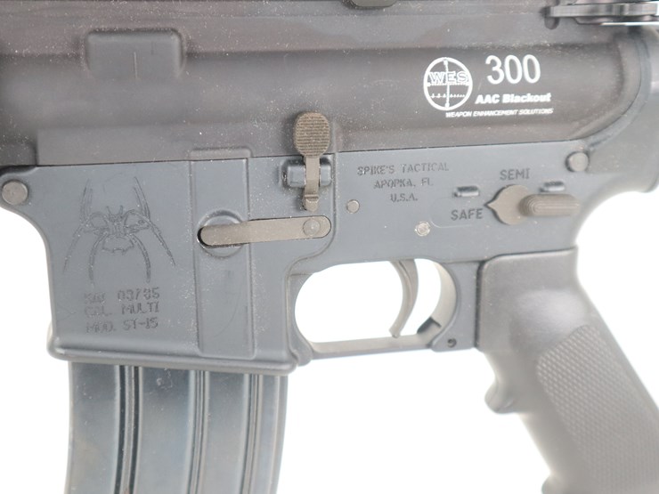 #63-•-#721-•-spike's-tactical-model-st-15-rifle.-300-aac-blackout-image-9