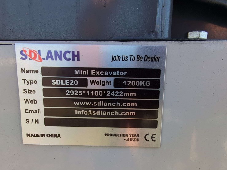 (1)-mini-excavator-sdle20-with-yanmar-engine---diesel---damaged-hose-image-12