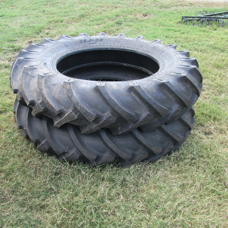 #29236 • Lot of (2) Unused Carlisle 18.4-38 Tractor Tires