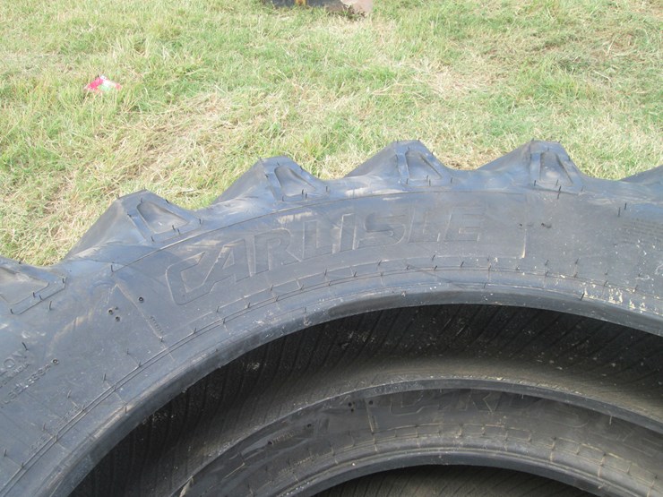 #29236-•-lot-of-(2)-unused-carlisle-18.4-38-tractor-tires-image-4