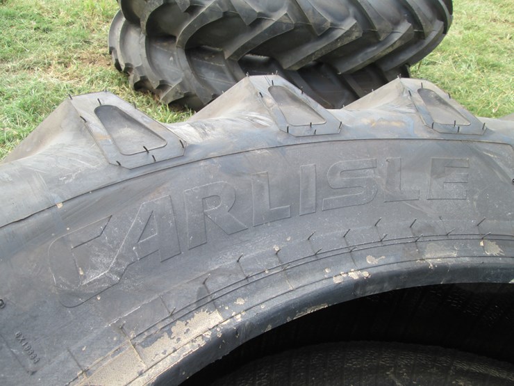 #29235-•-lot-of-(2)-unused-carlisle-18.4-38-tractor-tires-image-4
