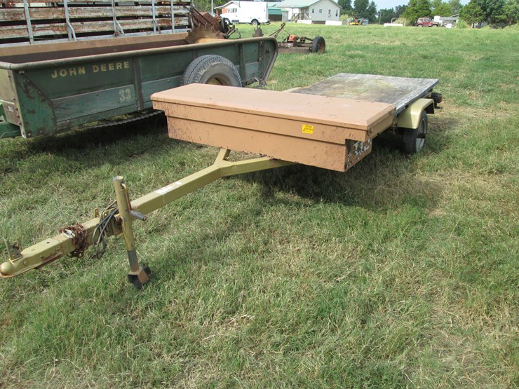 #29546-•-homemade-8'-s/a-steel-utility-trailer-image-1