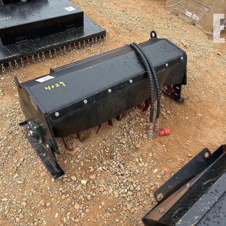 IRANCH MINI SKID STEER ROTARY TILLER ATTACHMENT