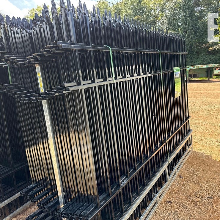 HURRICANE 10FT WROUGHT IRON SITE GATES