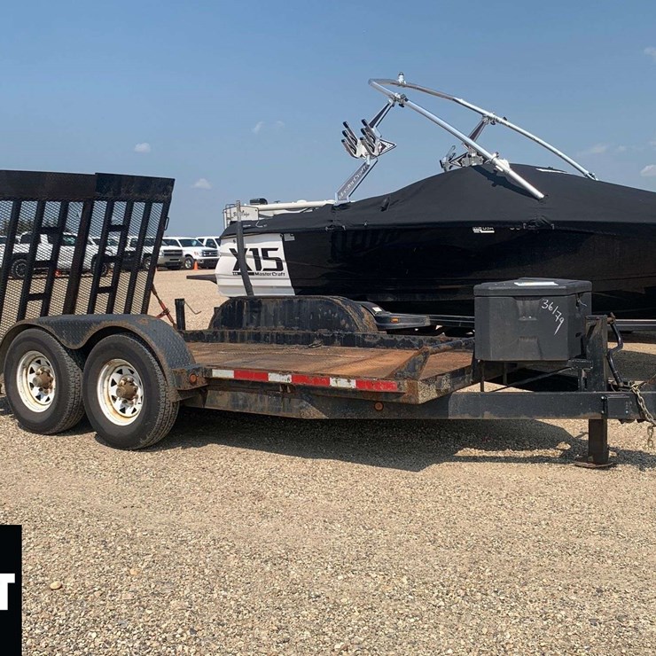 2015 Canada Trailers FlatDeck T/A 14ft. Utility Trailer