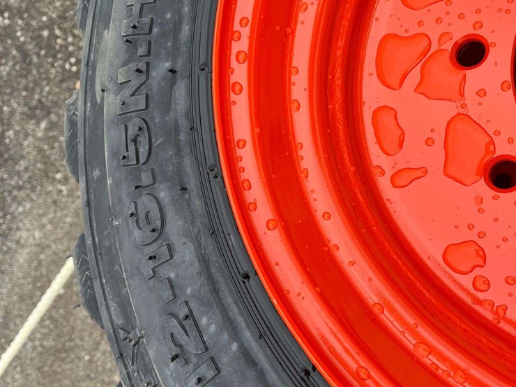 (4)-unused-12-16.5-tires-on-wheels-for-bobcat-image-2