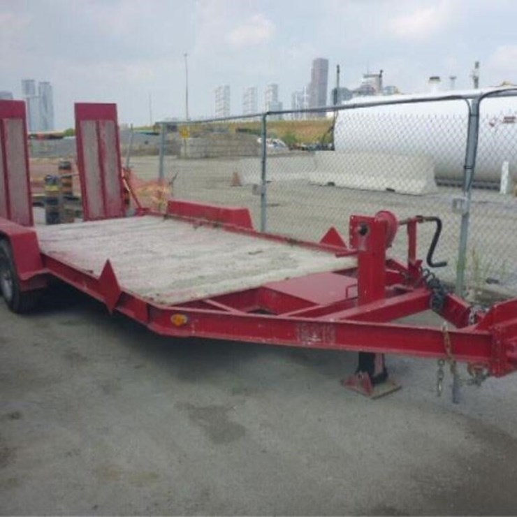 14 Ft T/A Equipment Trailer
