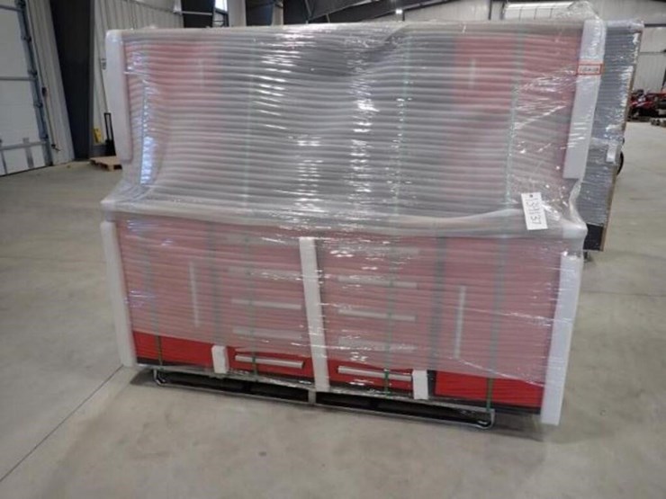 unused-steelman-7-ft-garage-cabinet-work-bench-image-1