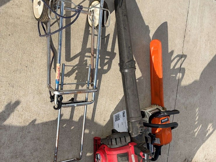 dolly,-gas-blower-&-stihl-chain-saw-image-1