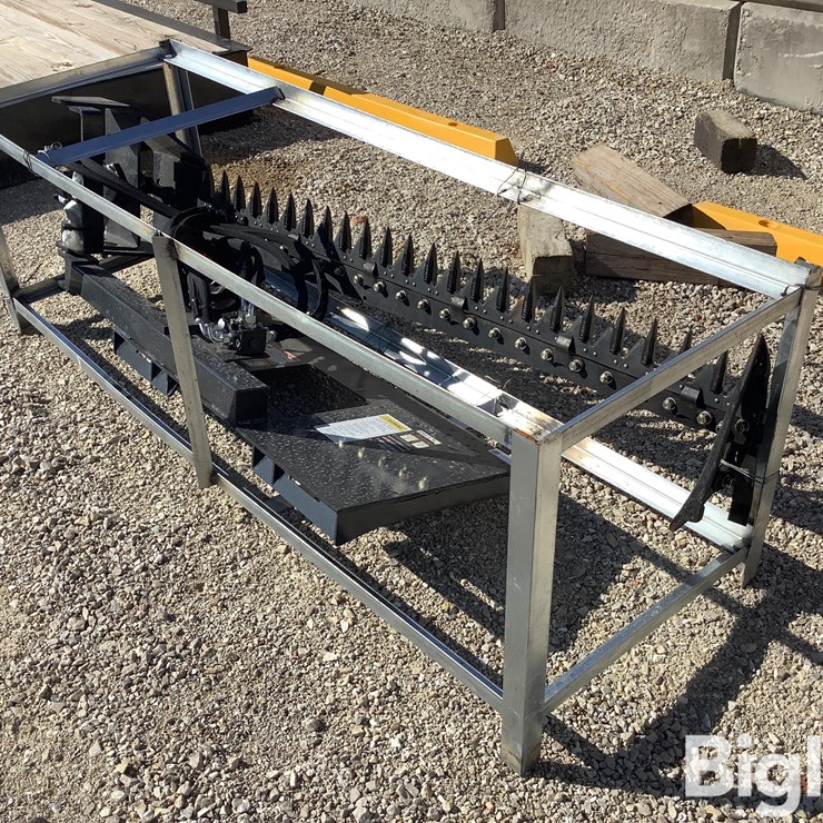 2025 Wolverine SMB-12-72W 72” Skid Steer Sickle Bar Mower Attachment
