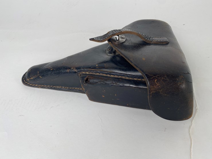#19-•-#4348-•-german-walther-p38-leather-holster.-dated-1943-image-2