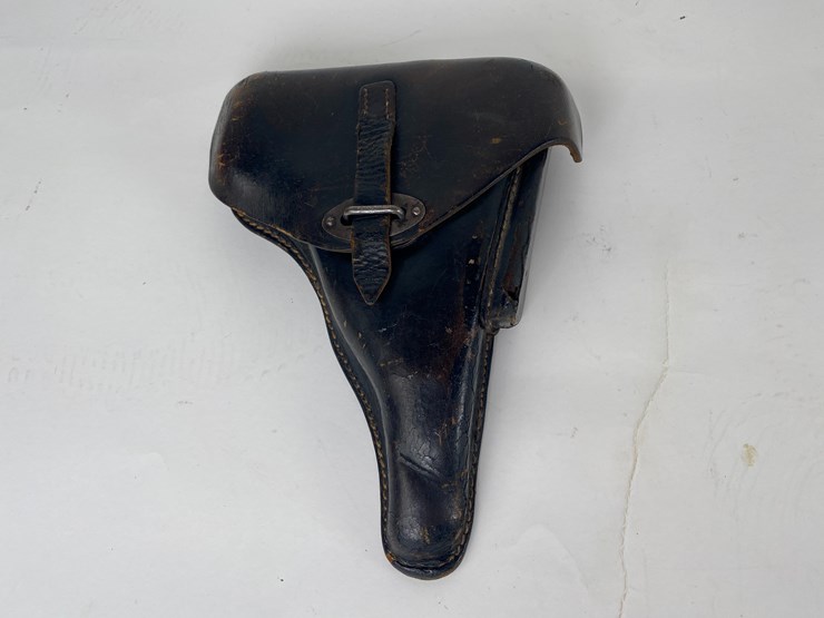#19-•-#4348-•-german-walther-p38-leather-holster.-dated-1943-image-1
