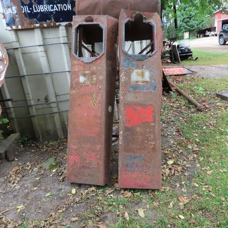 ? Wayne Clock Face Gas Pump Panels