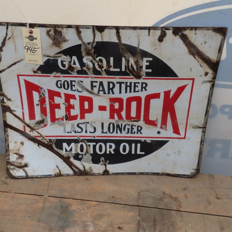 Deep Rock Porcelain Sign