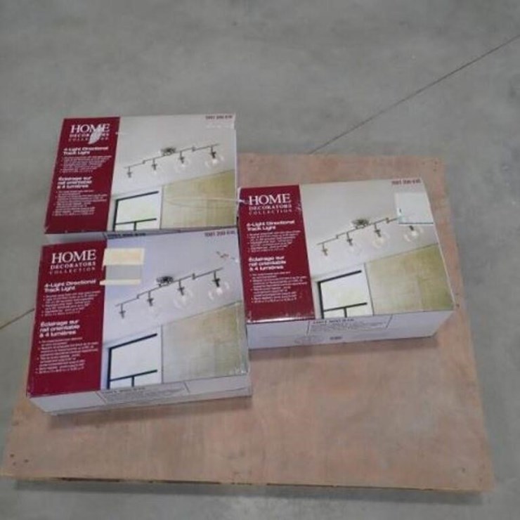 Qty Of (3) Home Decorators 4 Light Directional