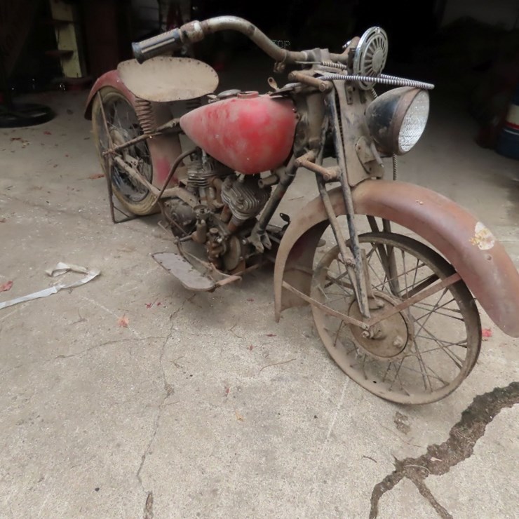 1941 Indian Scout Motorcycle