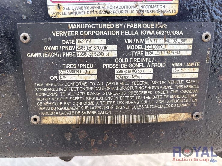 2014-vermeer-bc1000xl-s/a-towable-chipper-image-8