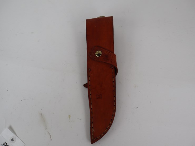#34-•-#4247-•-bobby-tison-redbone-forge-custom-hunting-knife-with-leather-sheath-image-3