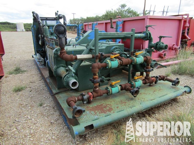 (9-9)-oilwell-jws-340-triplex-pump-p/b-detroit-6v--image-3